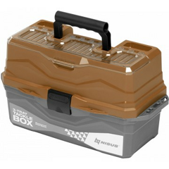 Ящик для снастей Tackle Box трехполочный золотой (N-TB-3-GO) NISUS